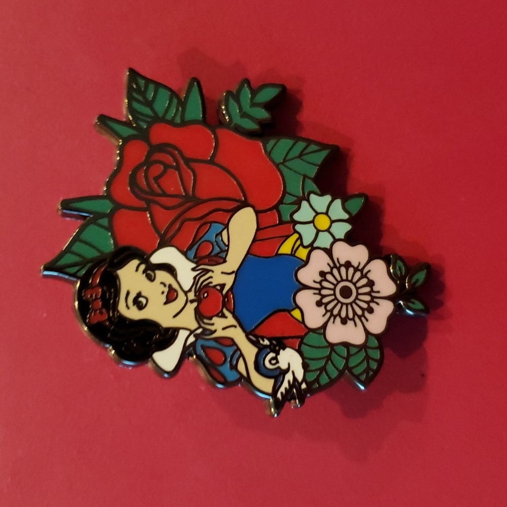 Snow White Floral Princess Loungefly Pin